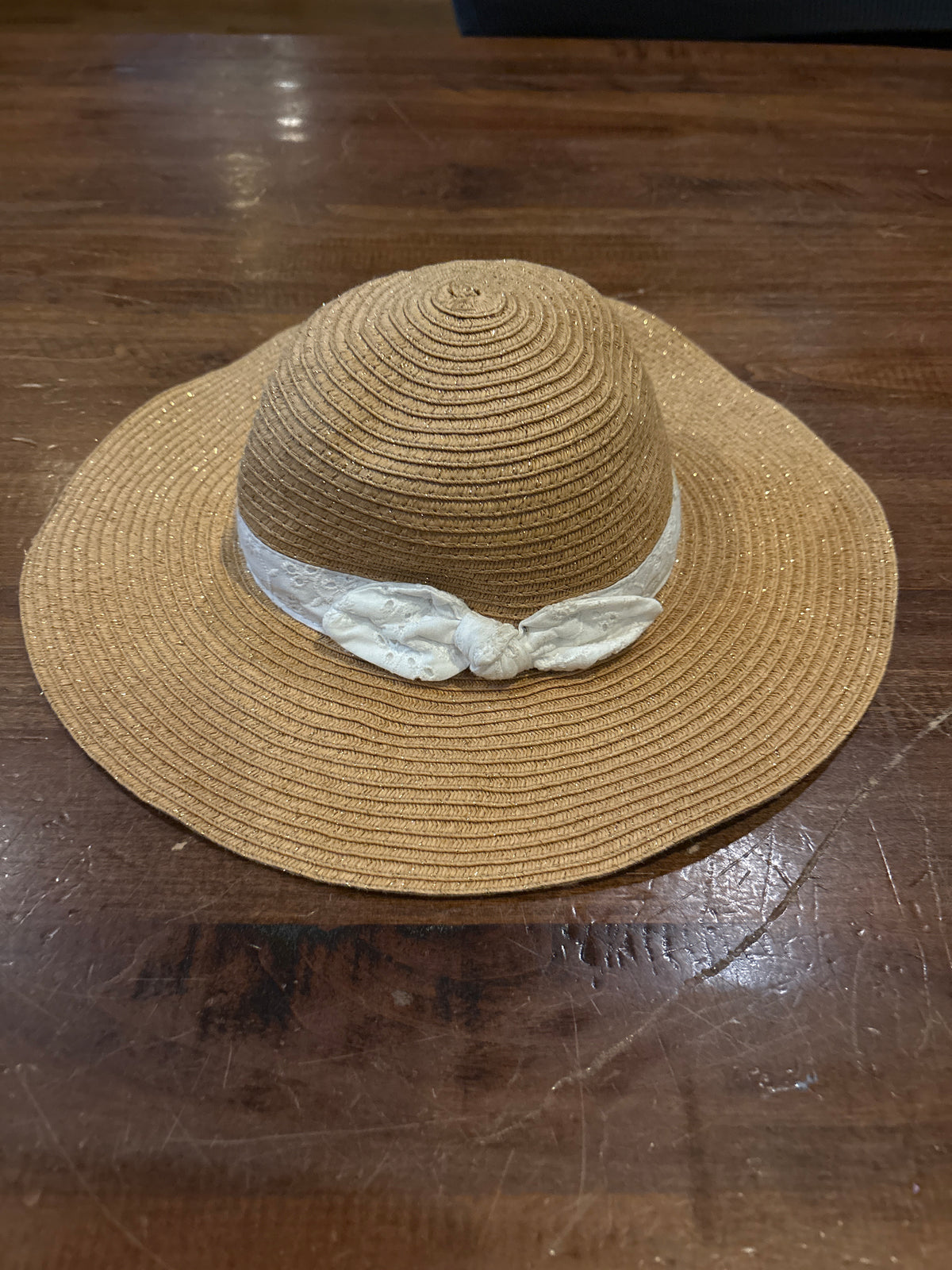Toddler Hat w/ White Bow