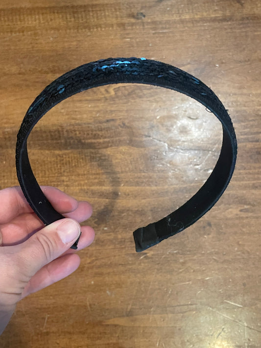 Black Sequin Headband