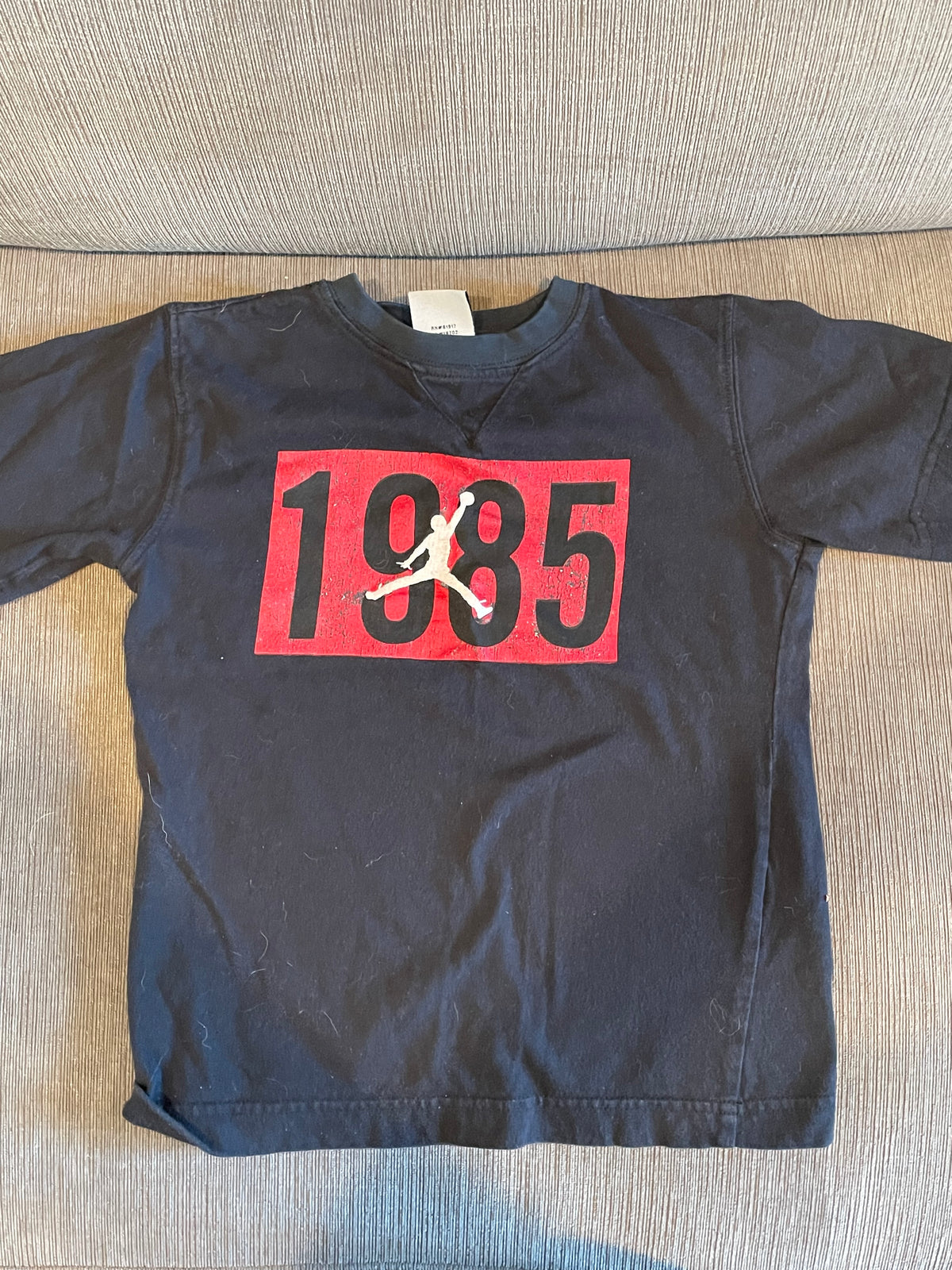 Black SS Michael Jordan Red 1985 - size Youth - 4 (XS)