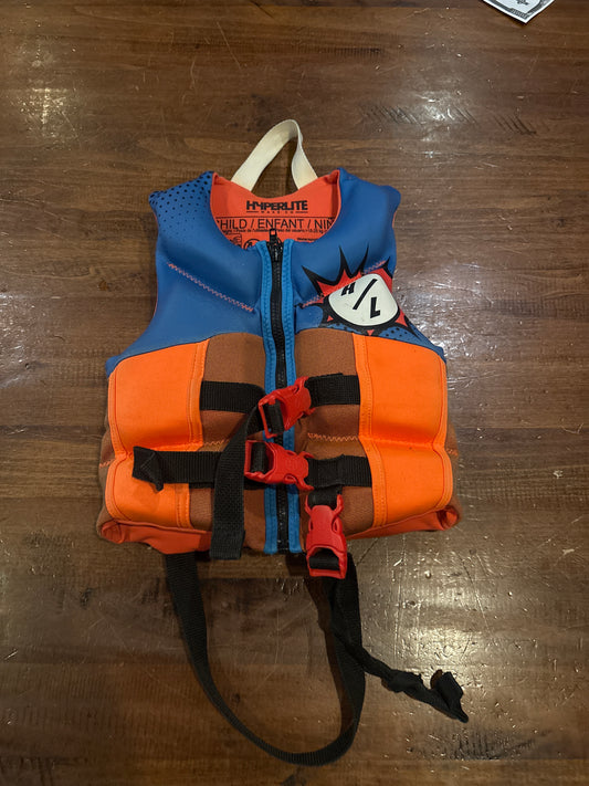Child Hyperlite Life Vest 33-55 lbs