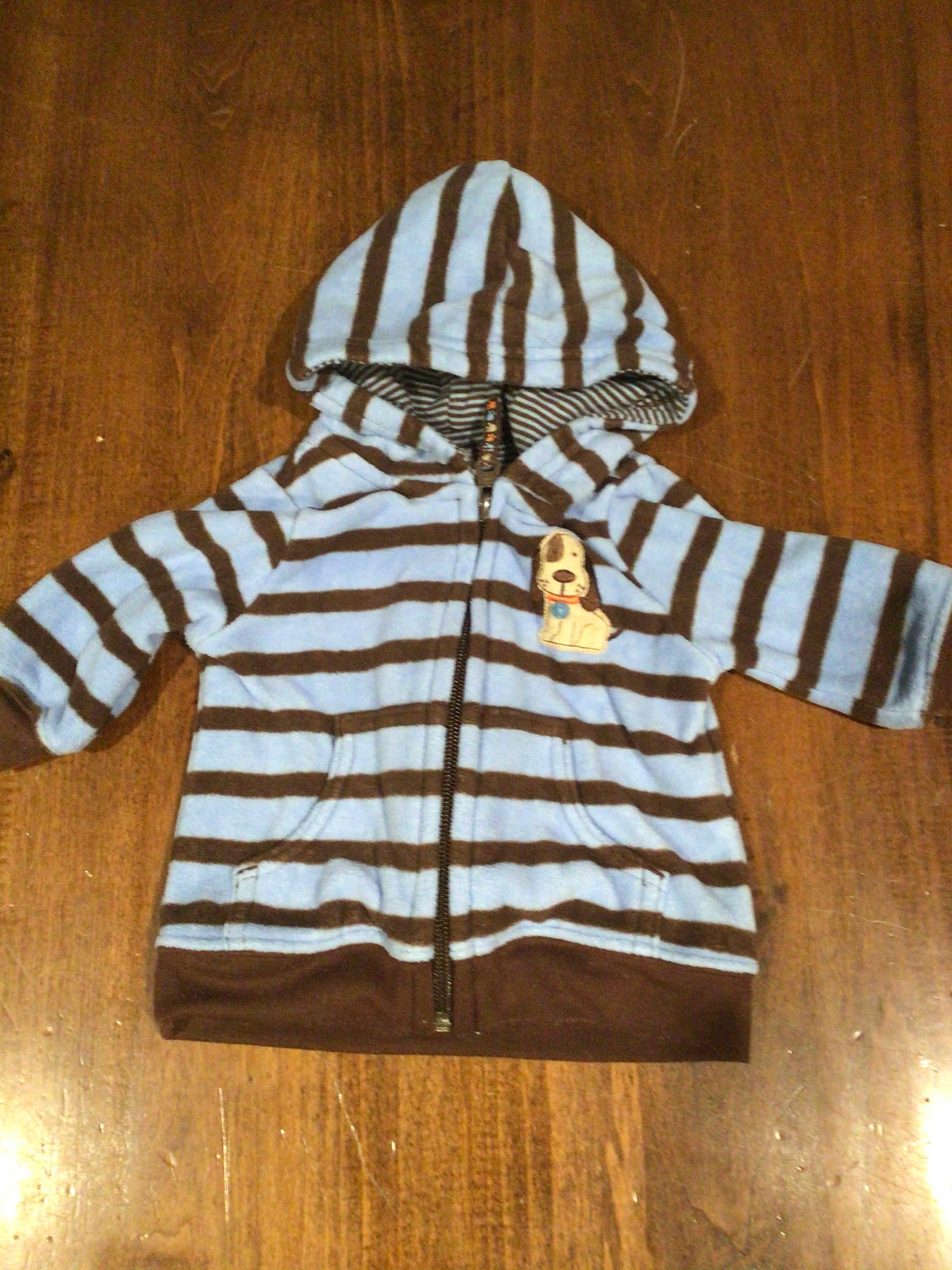 Carter's Zip-Up Sweatshirt Puppy - size Month - 0-3 / 3M