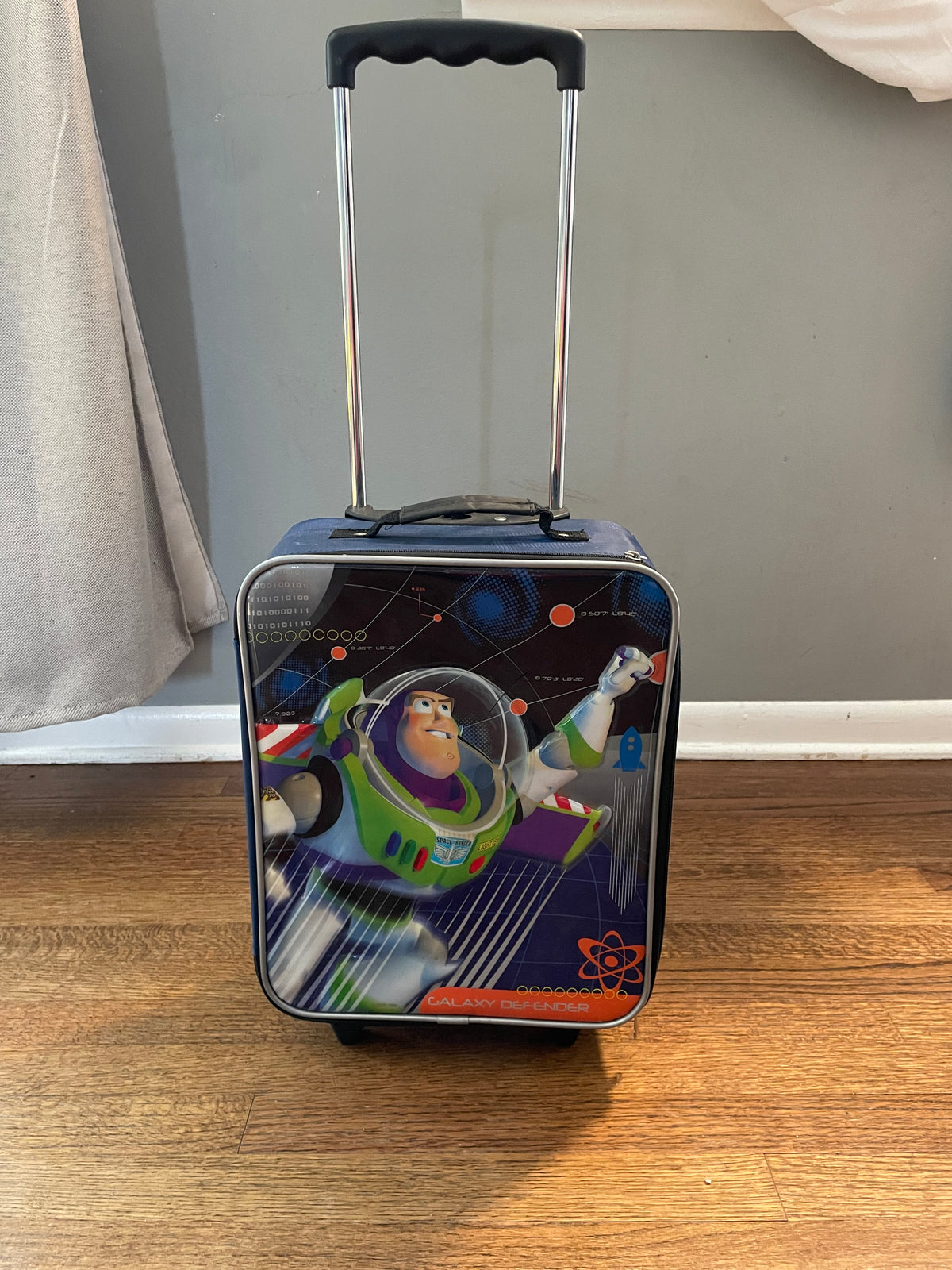 Buzz Lightyear Suitcase *Cracked Still EUC