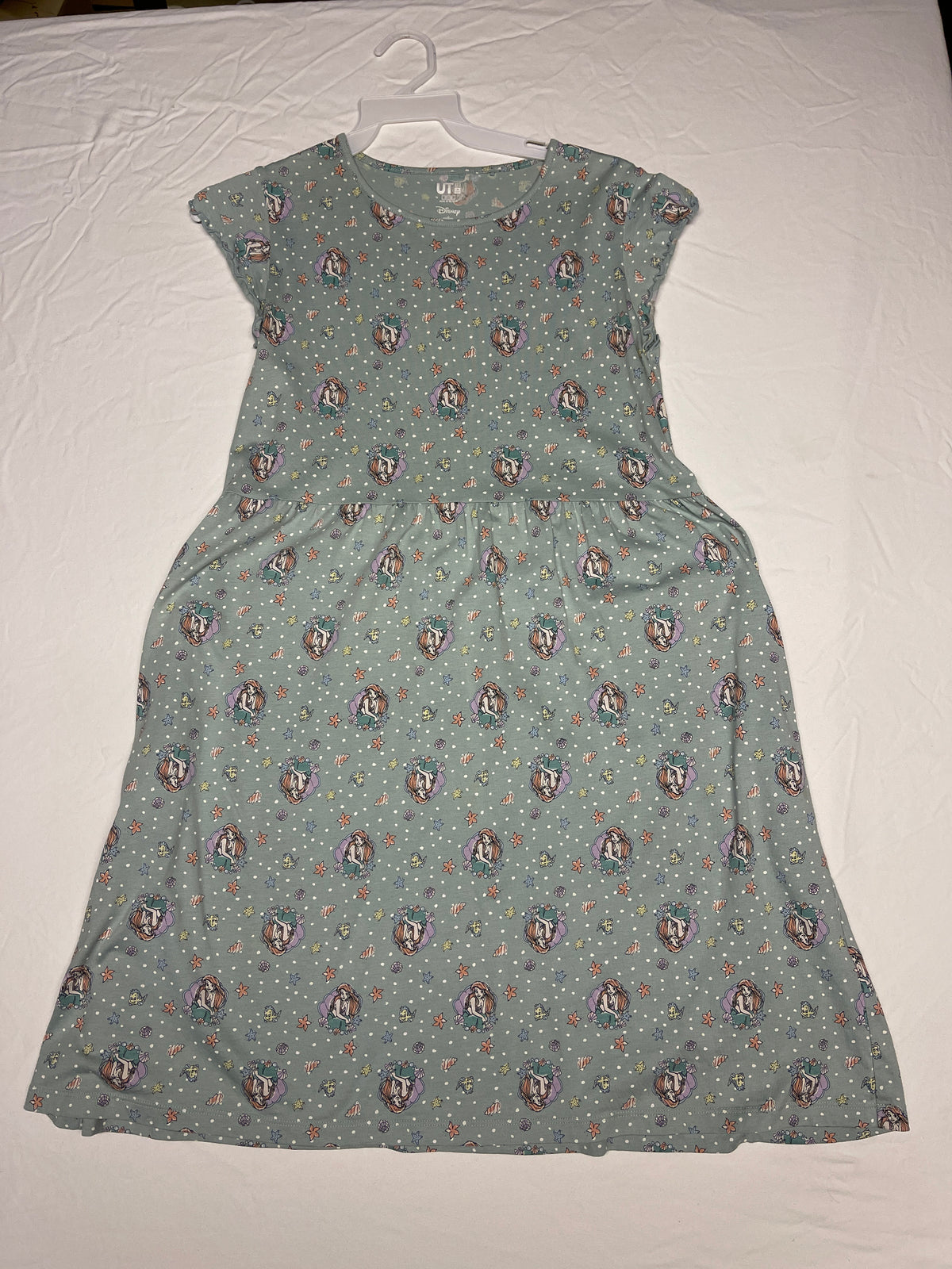 Uniqlo dress Little Mermaid like new - size Youth - 10 (L)