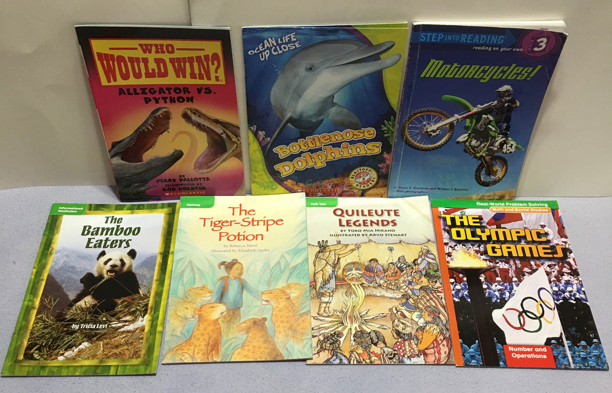 Set of 6 books Some brand new