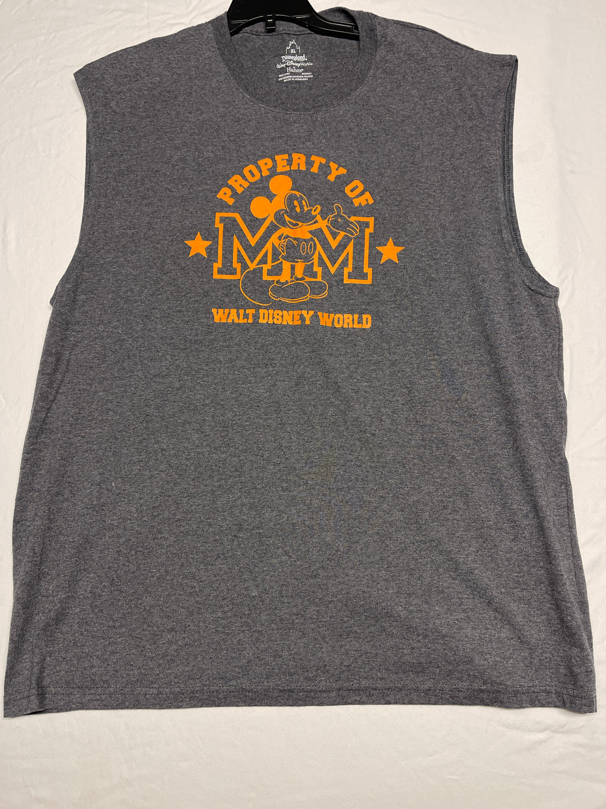 Disney Parks brand new grey tank - size Teen/Men - XL (40-42)