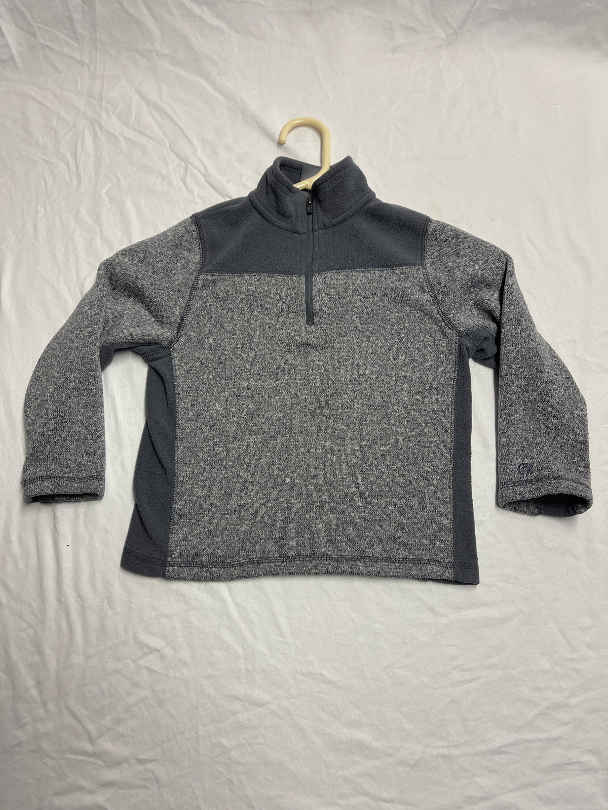 Champion grey sweater/fleece - size Youth - 4 (XS)