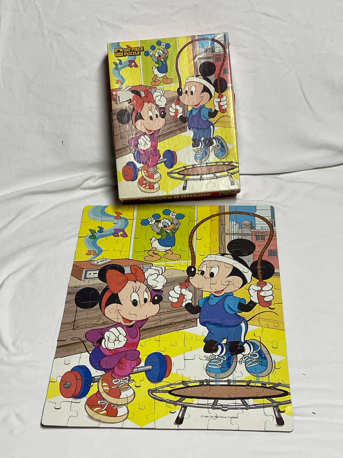 Mickey & Minnie 100 piece puzzle