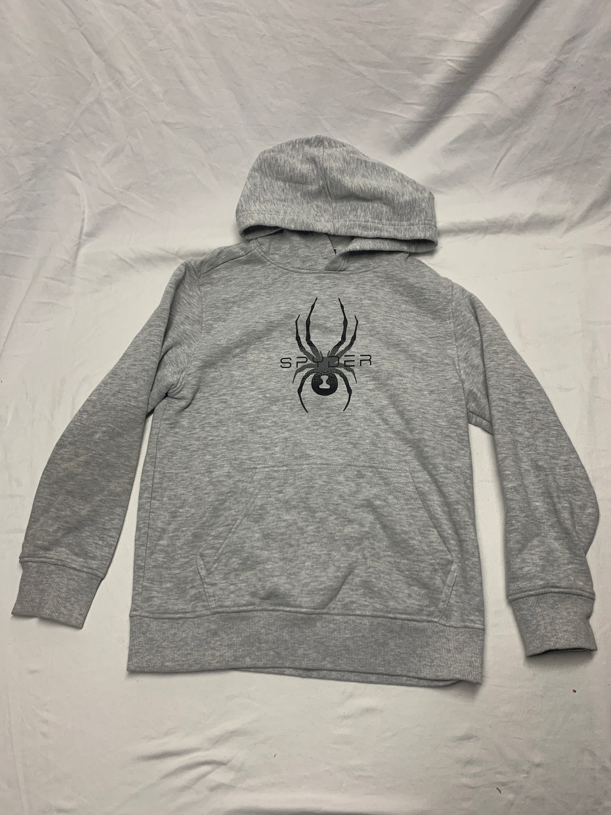 Spyder grey hooded sweatshirt - size Youth - 10 (L)