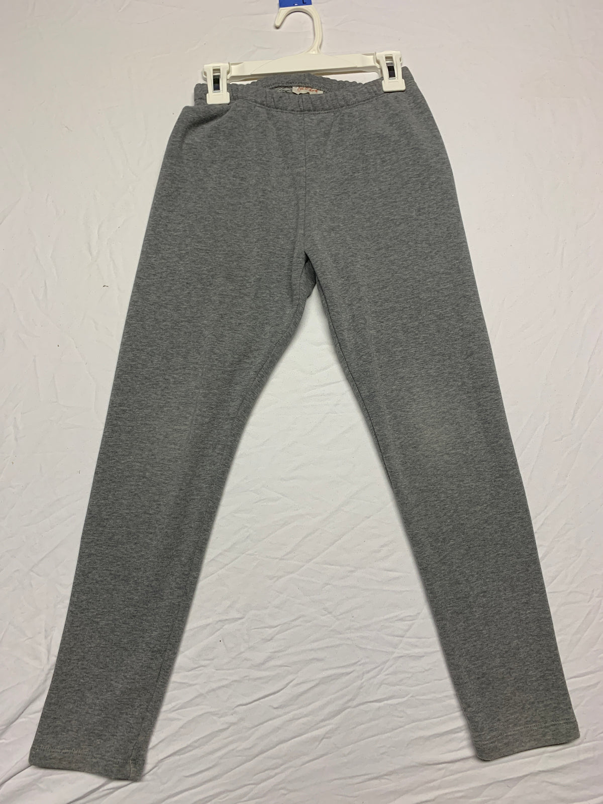 cat & jack grey fleece lined leggin - size Youth - 10 (L)