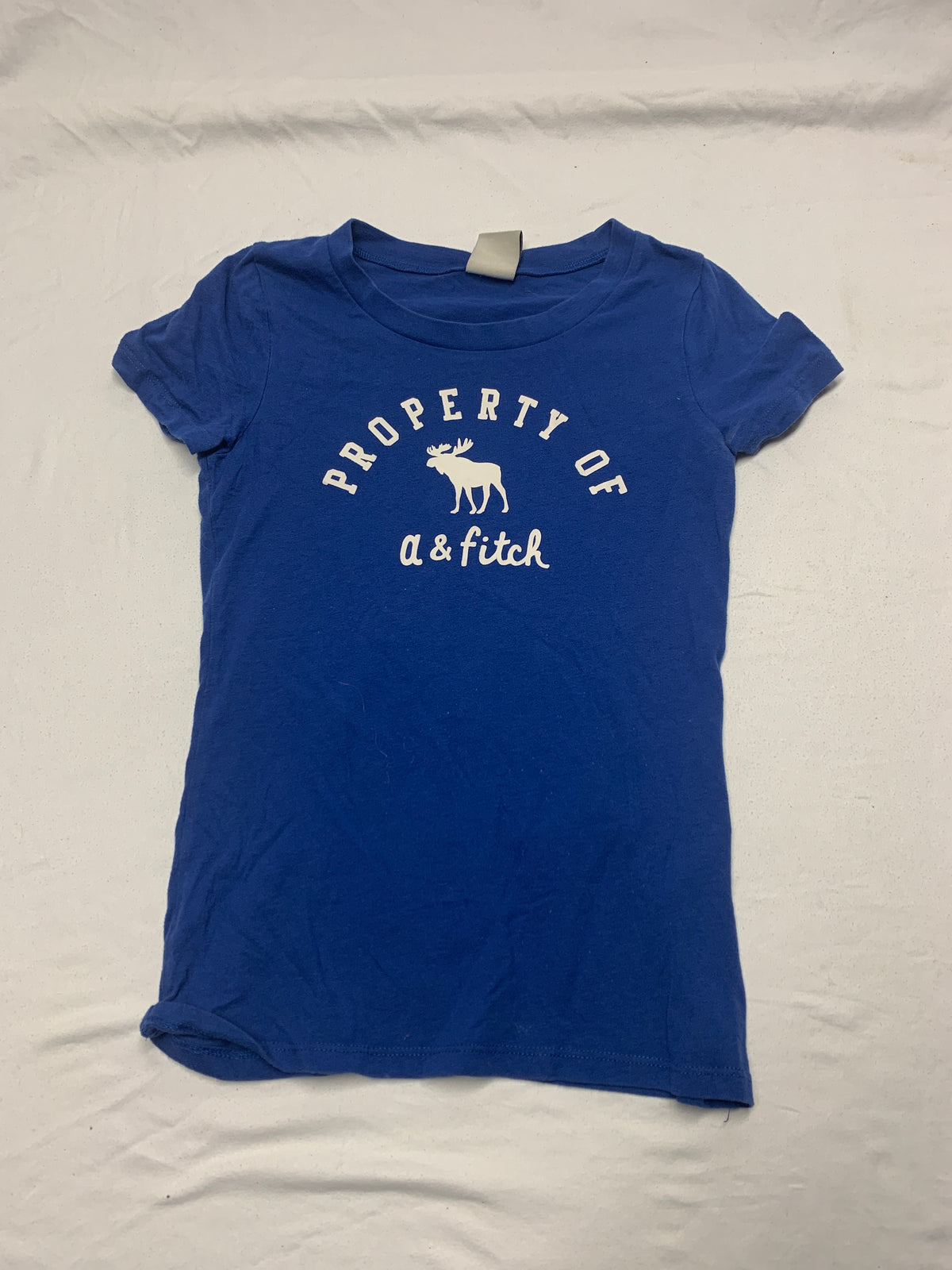 Abercrombie & fitch blue ss tshirt - size Youth - 10 (L)