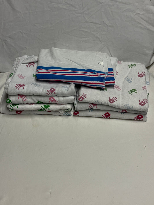 set of 5 receiving blankets