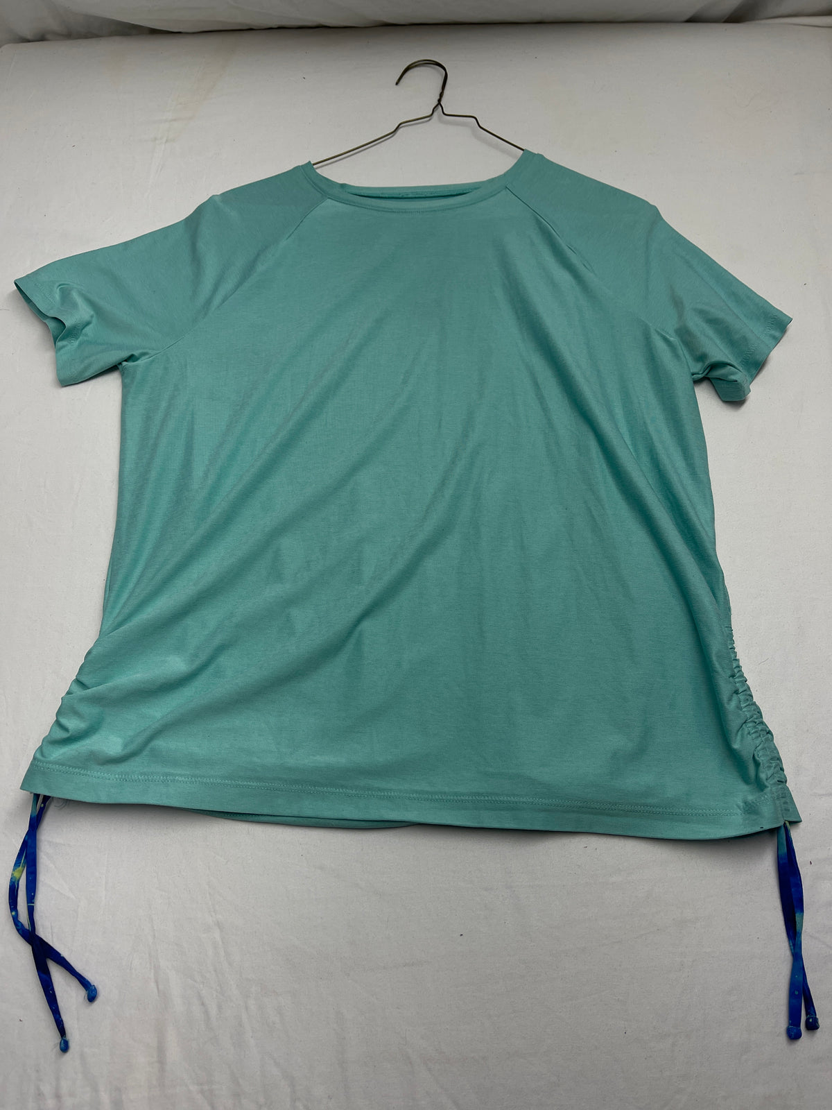 Land's End s/s teal top - size Youth - 14 (XL)