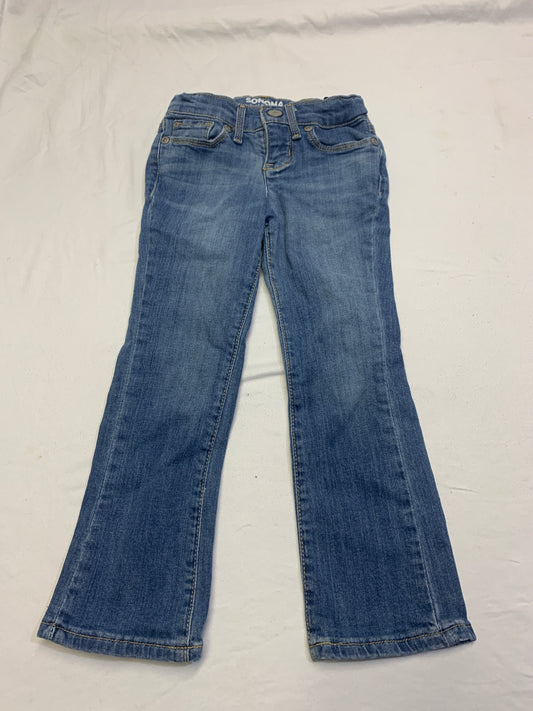 Sonoma bootcut jeans adj waist - size Youth - 4 (XS)