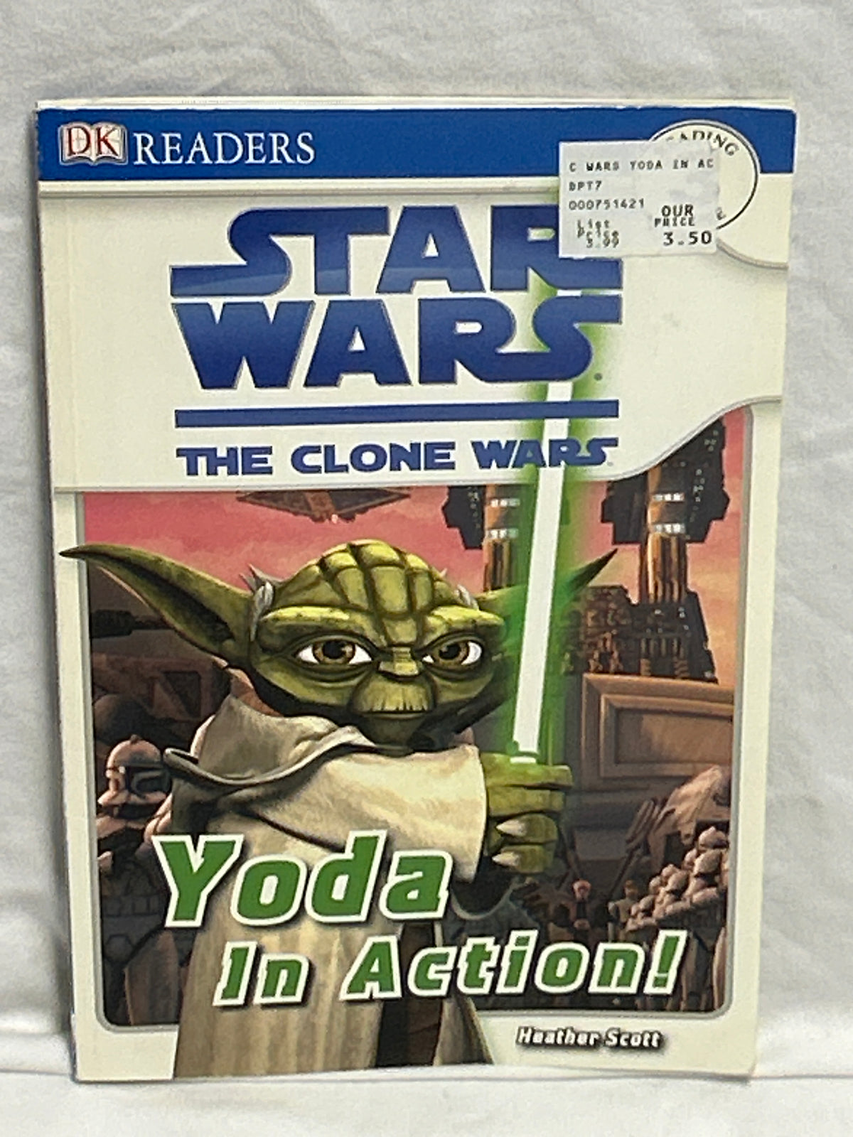 Star Wars the Clone Wars Yoda in Action