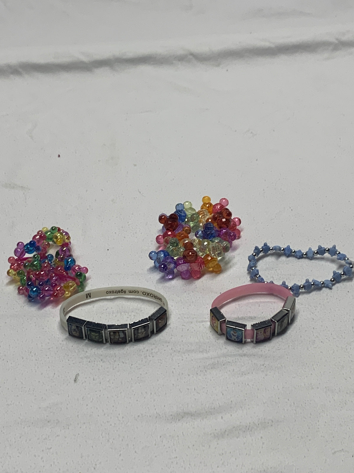 5 bracelets