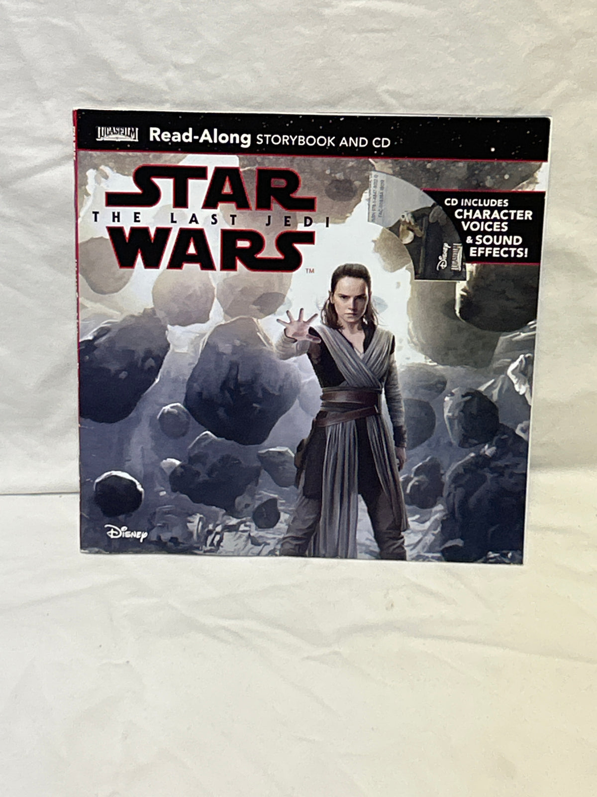 Star Wars the Last Jedi read along book and cd