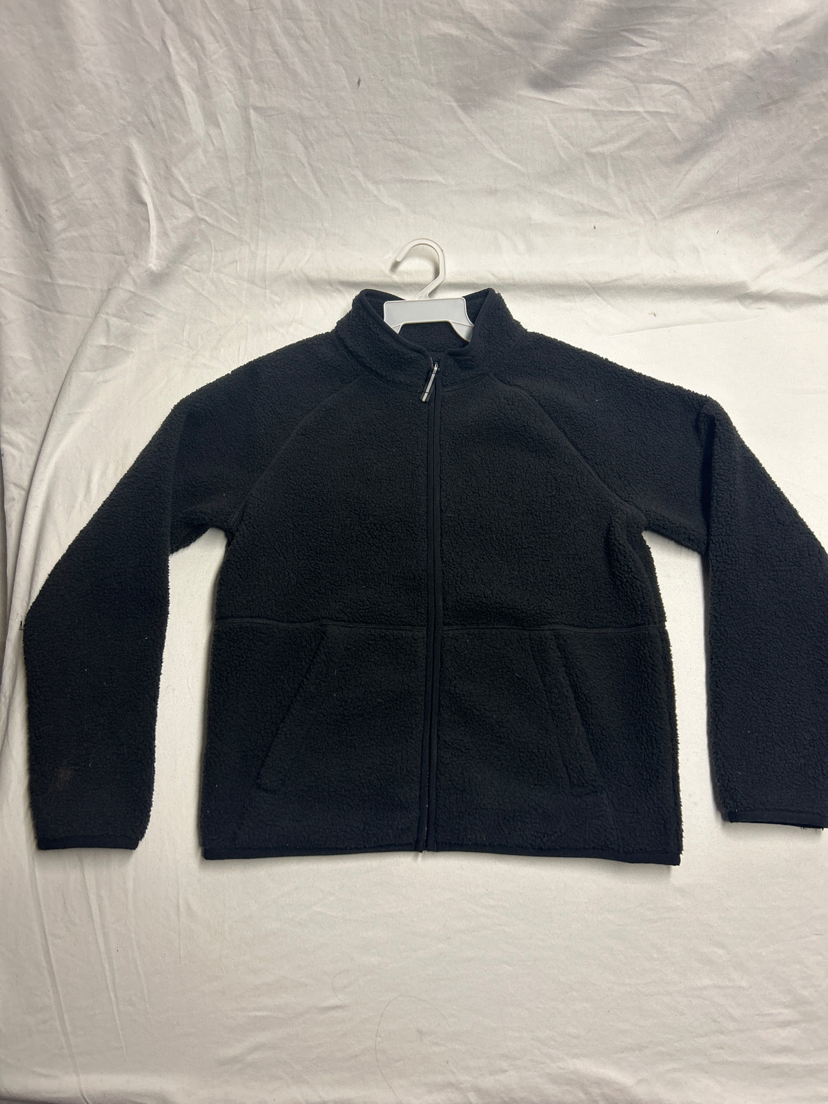 Cat & Jack zipper fleece black - size Youth - 10 (L)