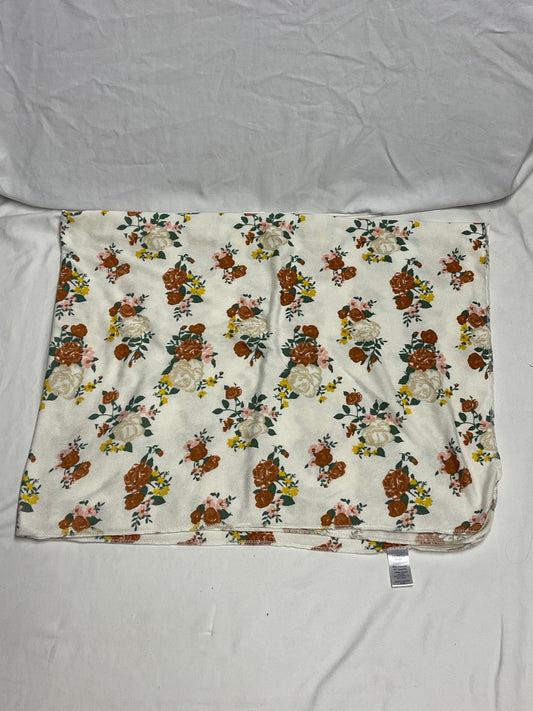 Modern Baby floral blanket