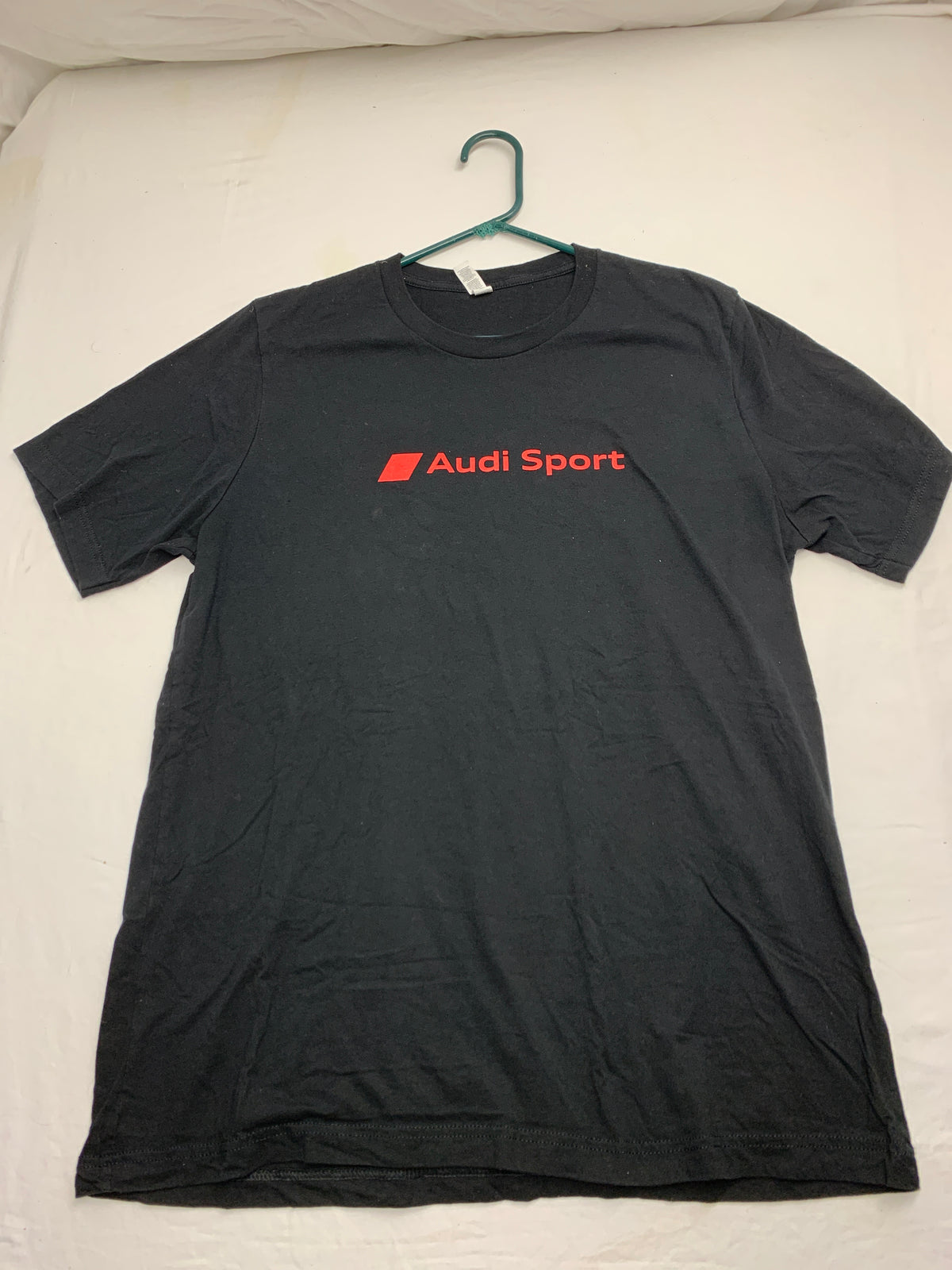 canvas black short sleeve tshirt - size Teen/Men - XL (40-42)