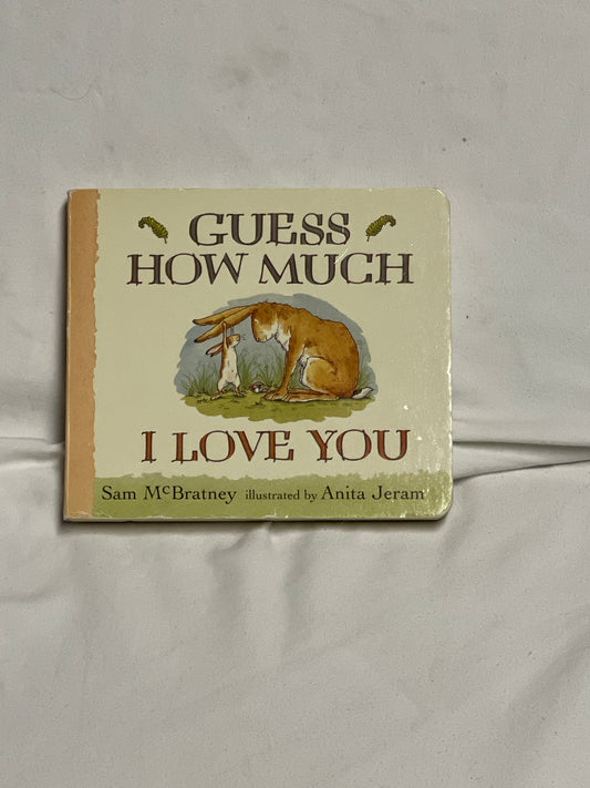 Guess How Much I Love You brand new board book