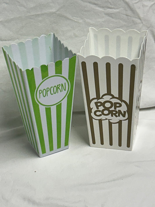 2 popcorn boxes