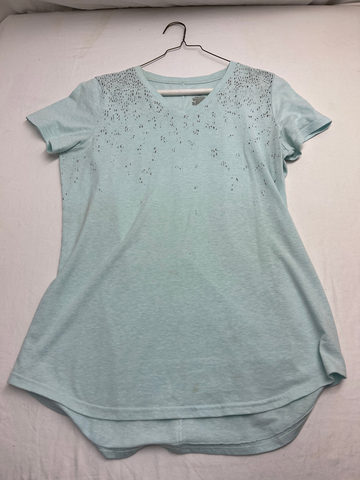 Tek Gear s/s teal top - size Women - M (8/10)