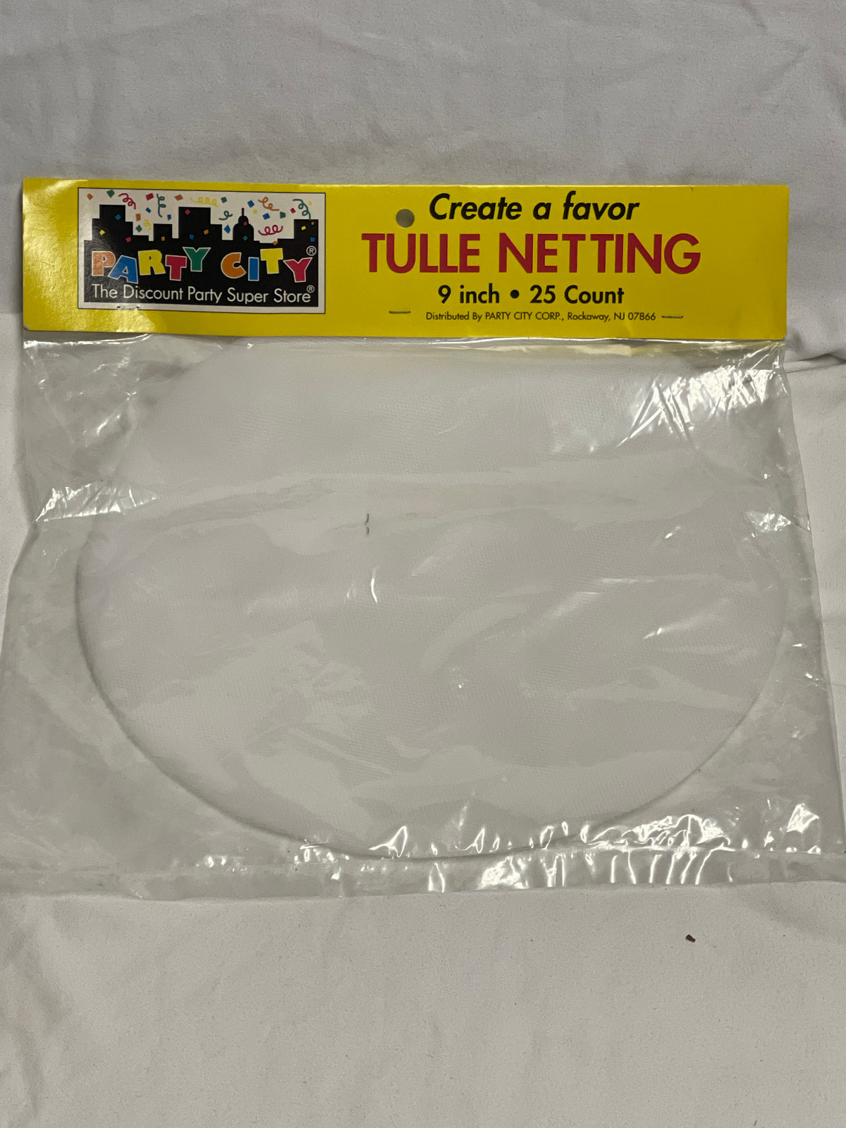 create a favor tulle netting brand new
