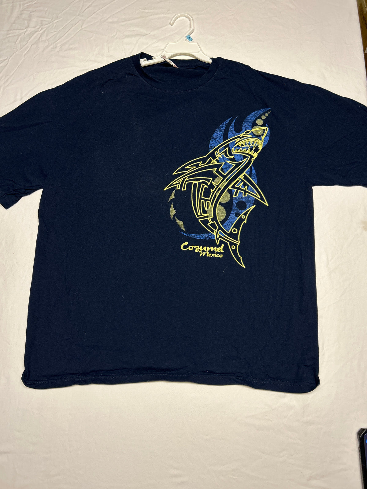 Cozumel Mexico navy ss tshirt Brand New - size Teen/Men - XL (40-42)