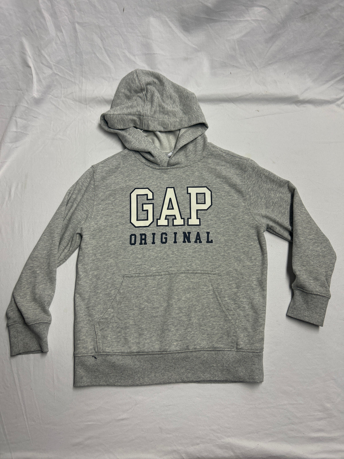 Gap Original grey hooded sweatshirt - size Youth - 8 (M)
