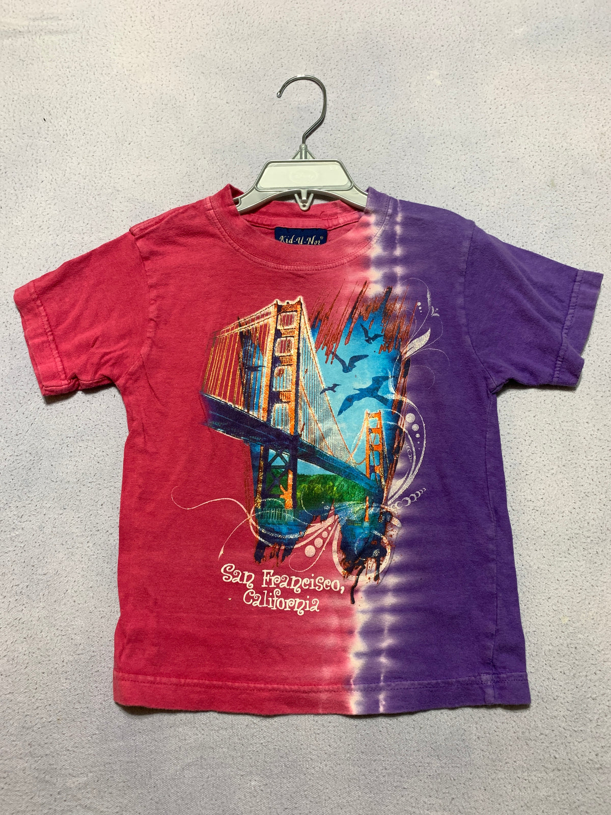 San Francisco pink purple tee - size Toddler - 4T