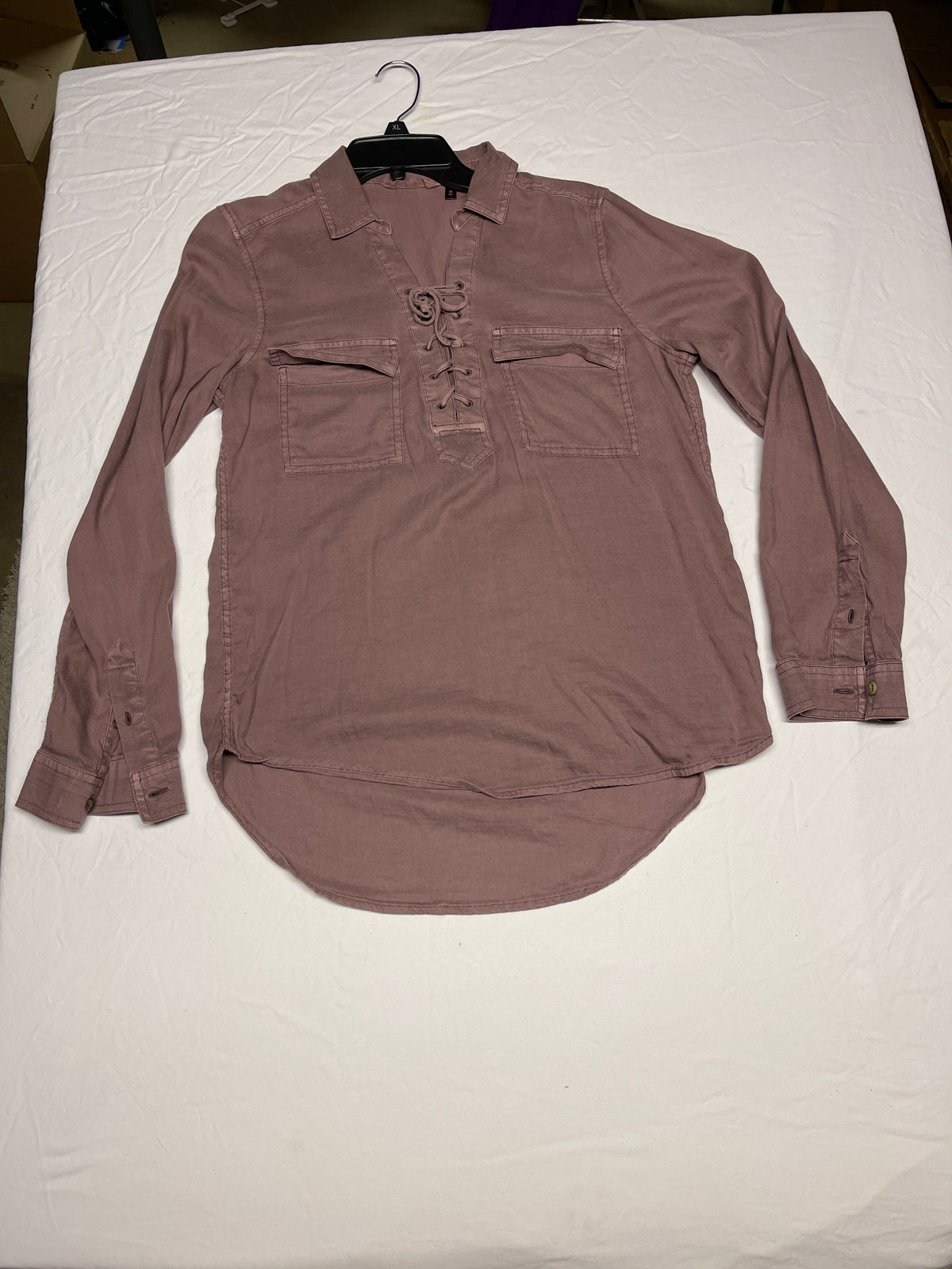 Long sleeve mauve top - size Women - M (8/10)