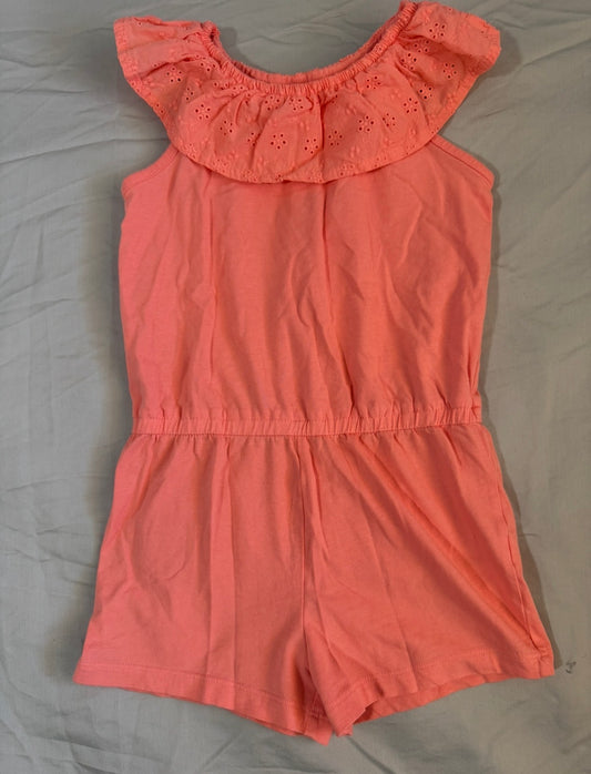 Carters pink romper - size Youth - 6 (S)