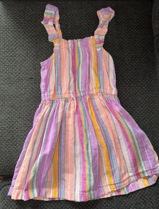 Carters colorful striped Dress - size Youth - 6 (S)