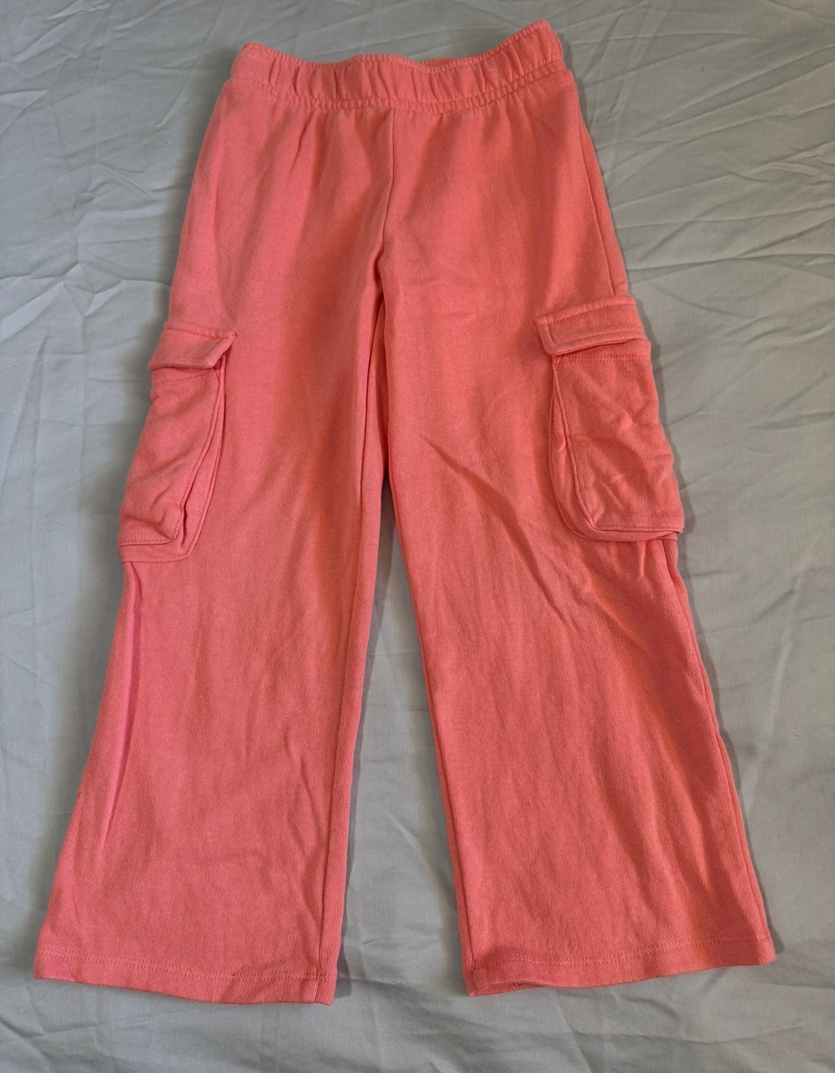 Jumping Beans coral wide Leg cargo - size Youth - 6 (S)