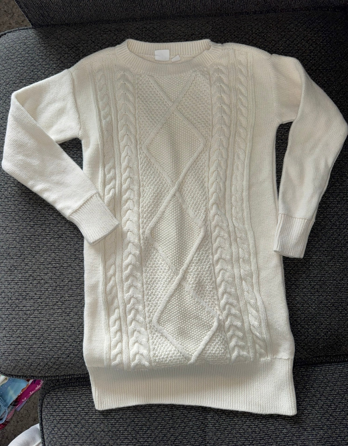Gap cream sweater dress - size Youth - 6 (S)