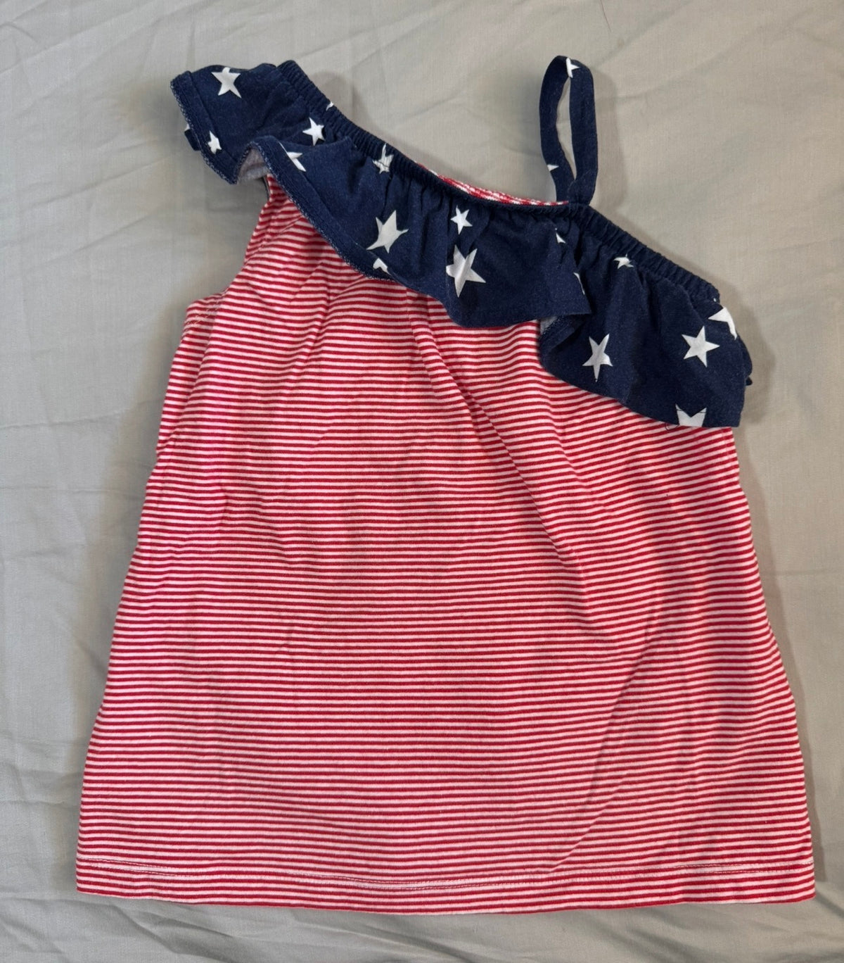 Carters red white blue Tank top - size Youth - 7 (S)