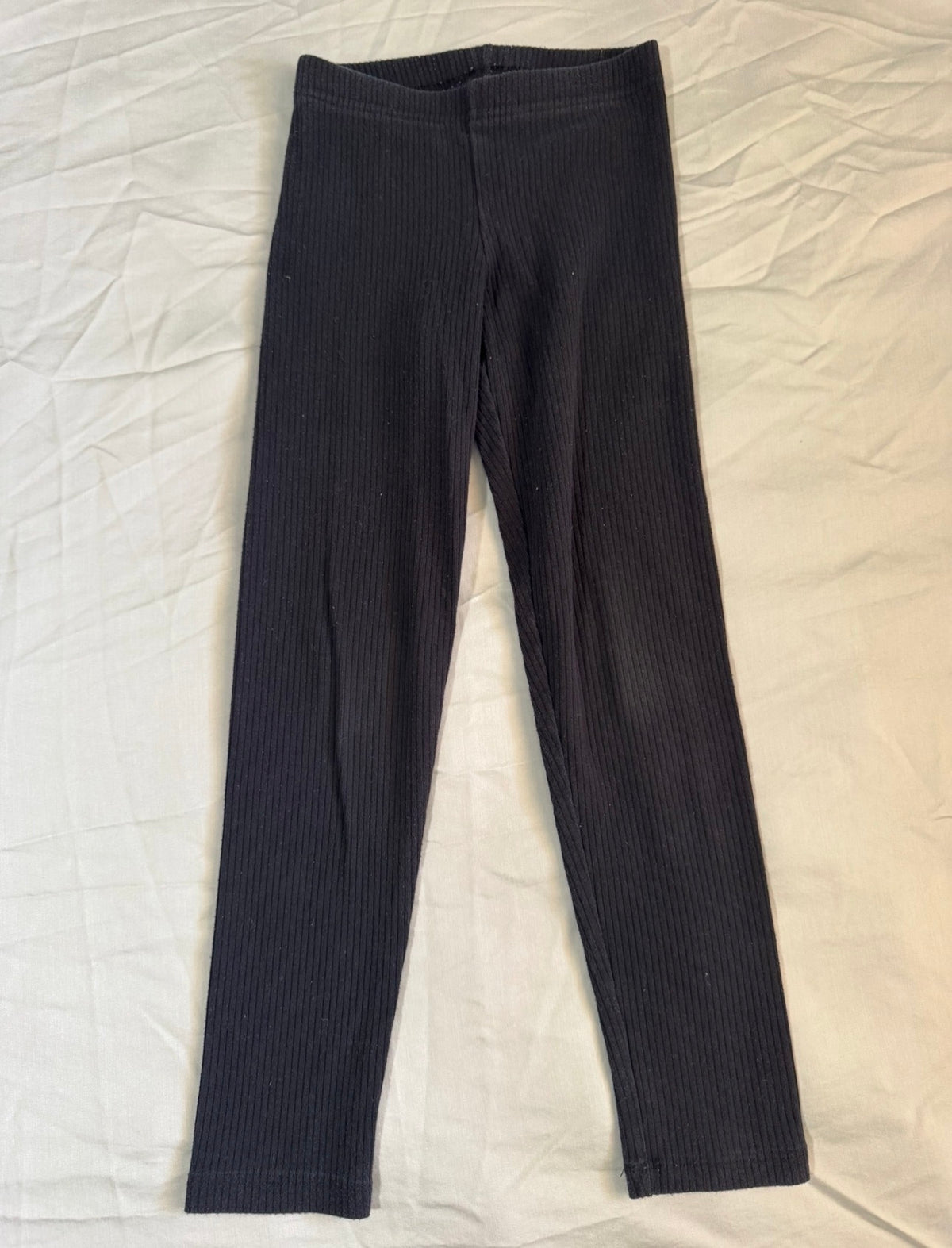 Old Navy black ribbed Leggings - size Youth - 6 (S)