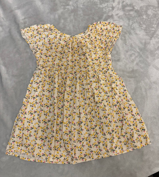 Cat & Jack yellow floral Dress - size Toddler - 4T