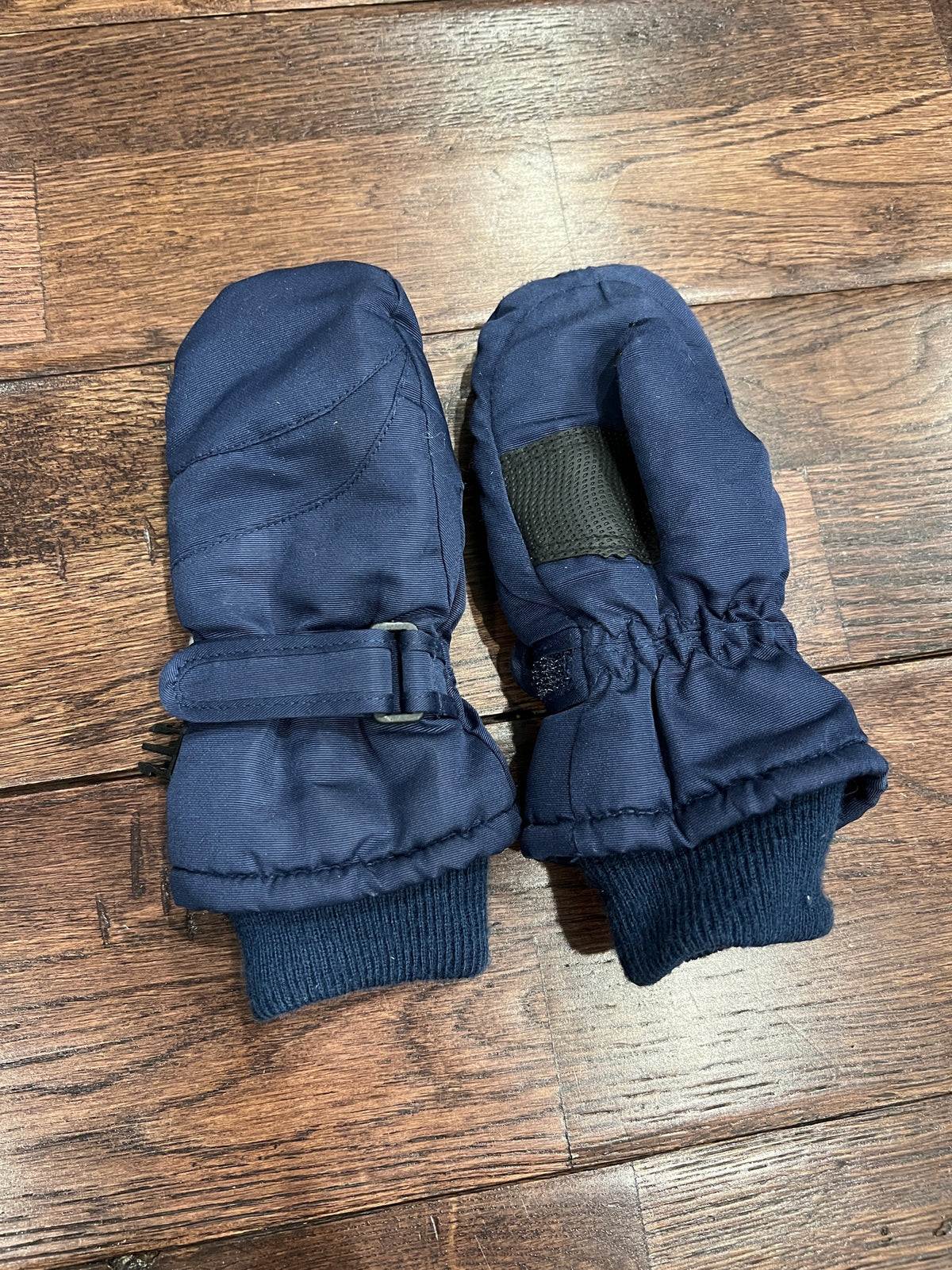 Kids Winter Mittens Navy blue, ages 3-5, GUC