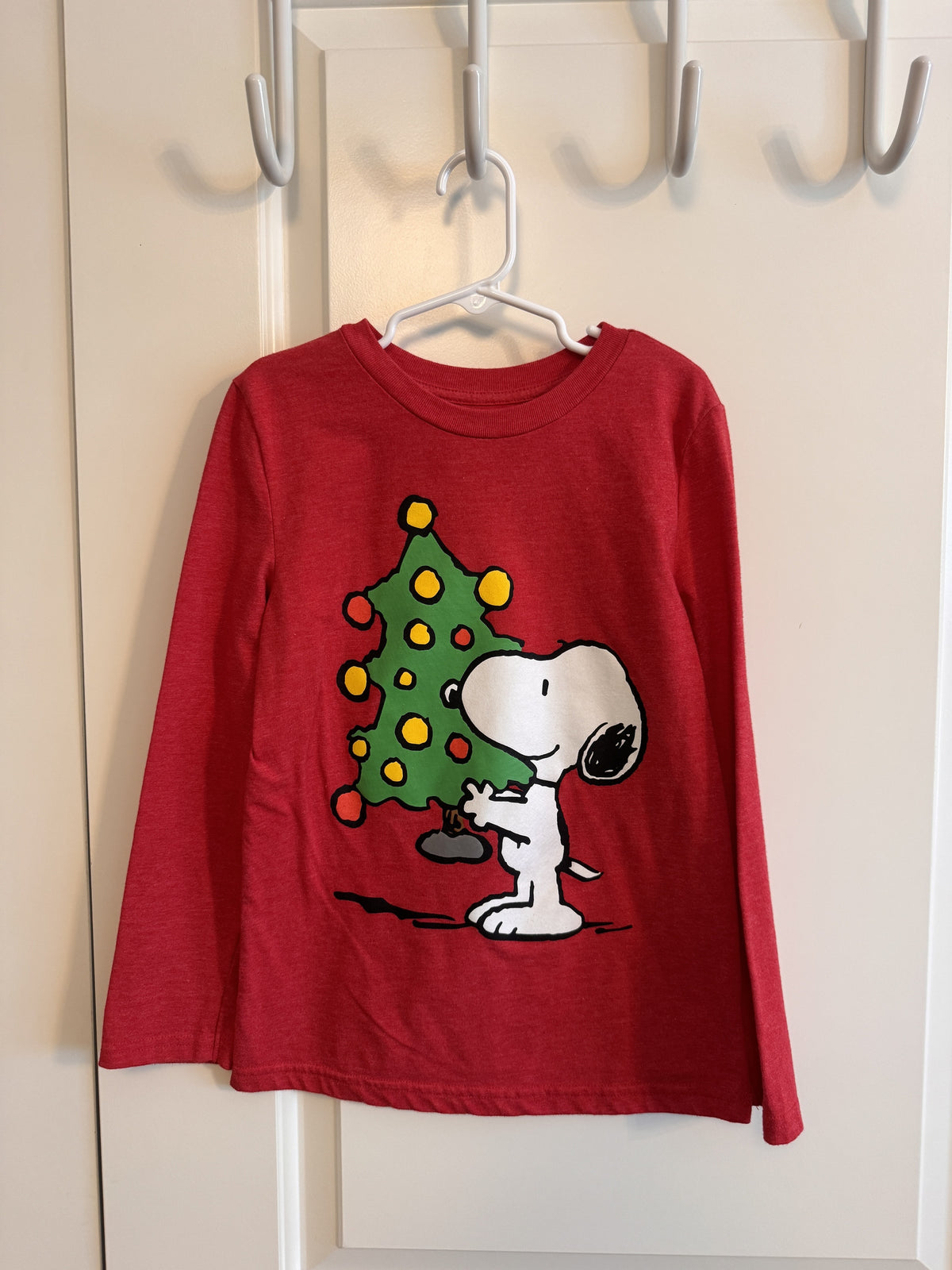 Shirt: Snoopy Christmas Jumping Beans - size Youth - 7 (S)