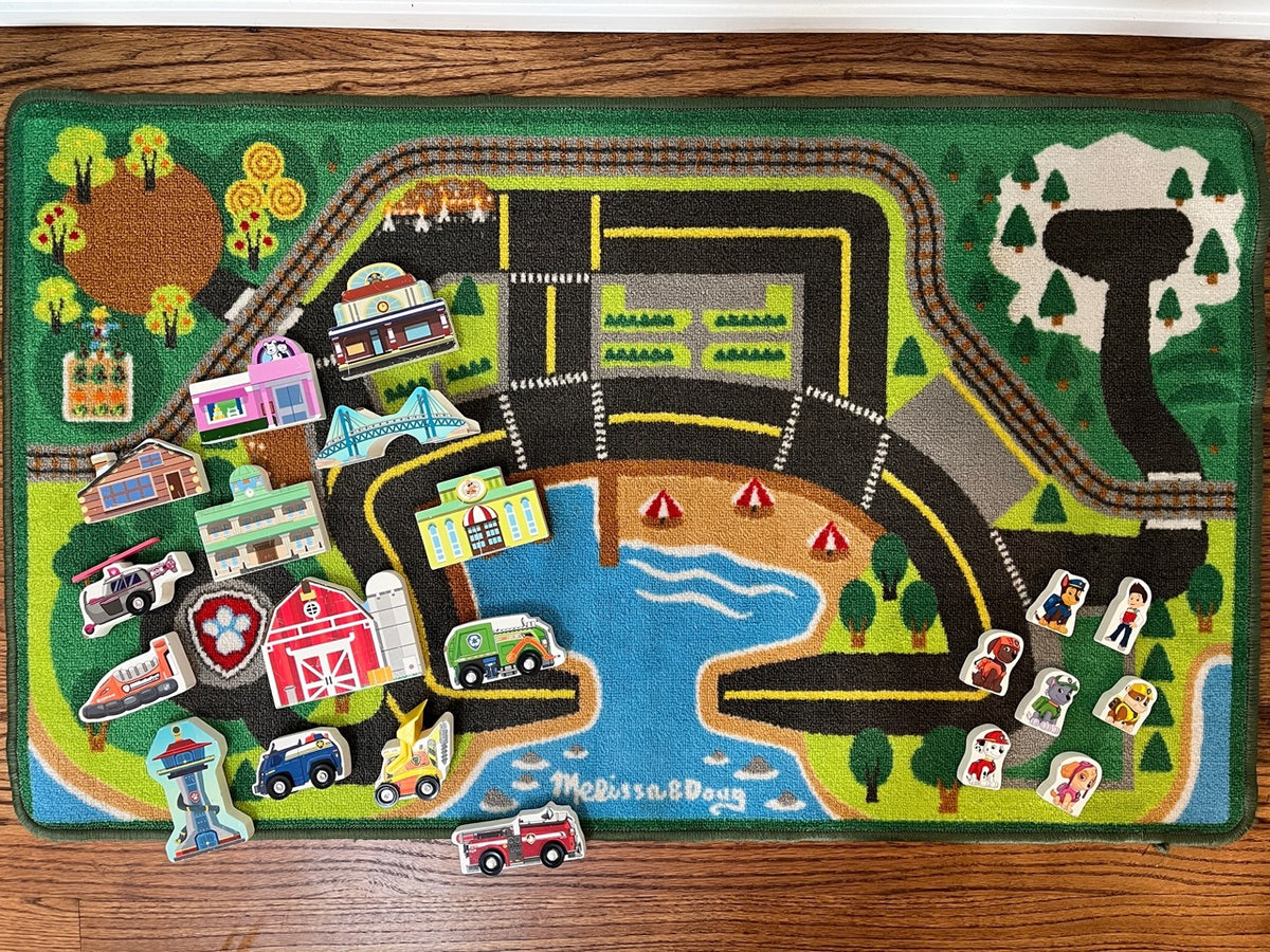 Paw Patrol Activity Rug Melissa & Doug GUC
