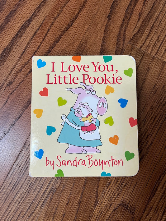 I Love You Little Pookie Small Board Book GUC