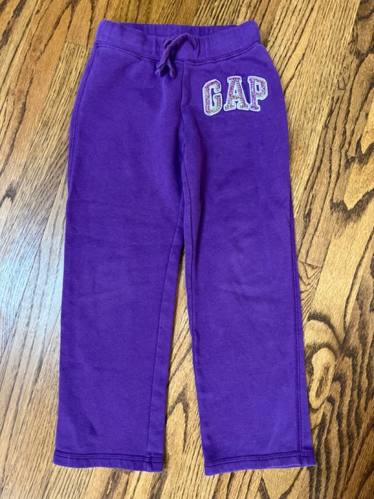 Purple Gap Sweatpants XS 4-5 GUC - size Youth - 4 (XS)