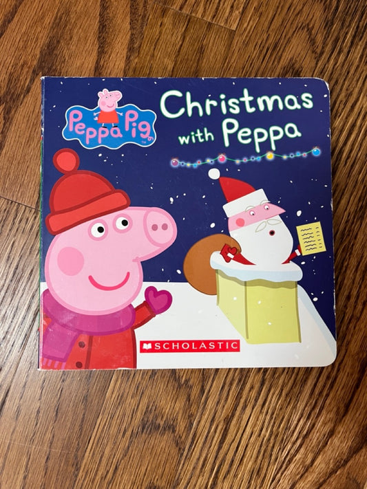 Christmas with Peppa Board Book GUC