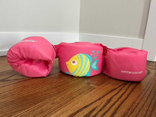 Pink Puddle Jumper Fish - Faded 30-50 lbs