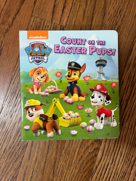 Paw Patrol Easter Book Board Book VGUC
