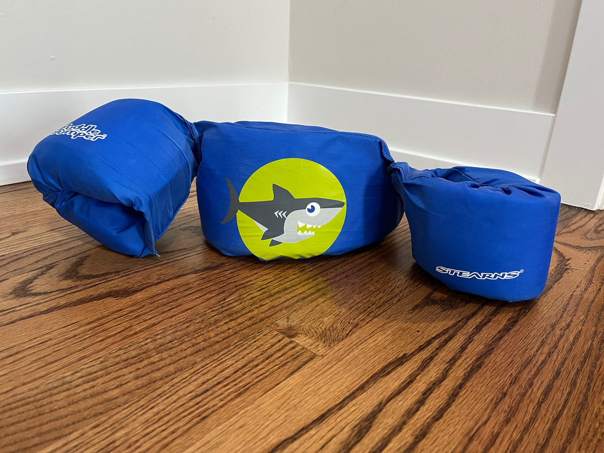 Blue Puddle Jumper Shark - Faded 30-50 lbs