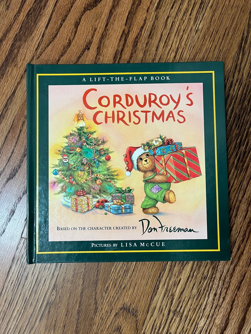 Corduroy's Christmas Hardcover Lift Flap VGUC
