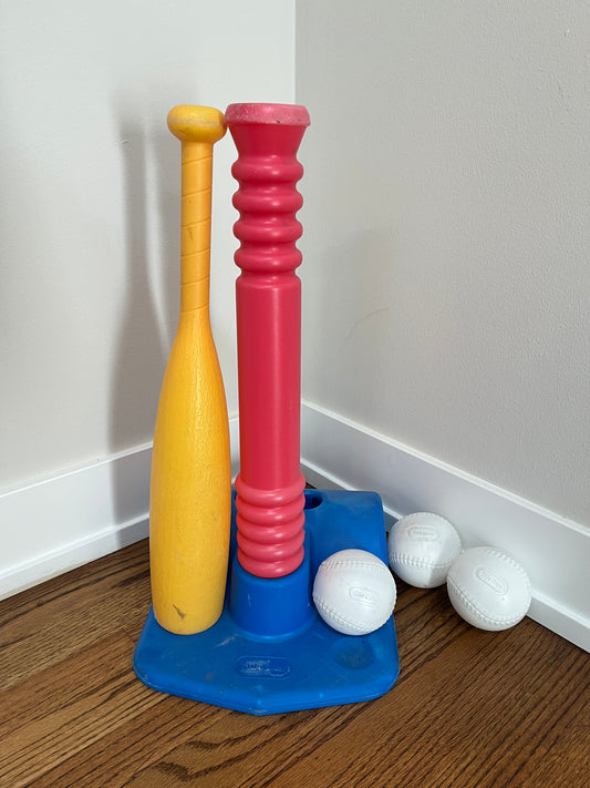 Little Tikes T-Ball Set Outdoor Play Condition