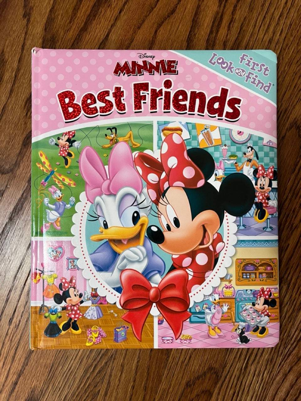 Minnie Look and Find Large Hardcover GUC
